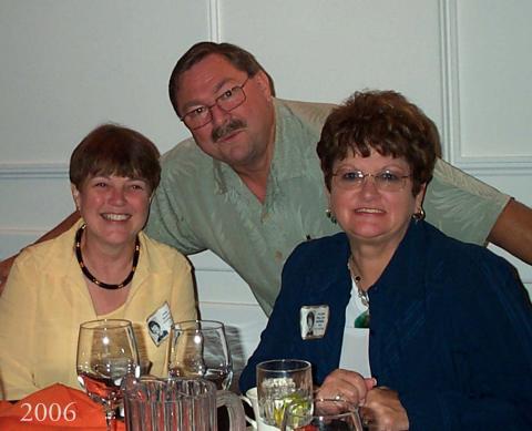 Nan, Eileen, Dave Ford  09-2006