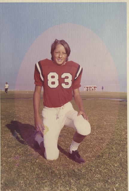 My 9th grade football pic.