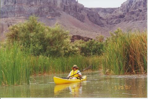 Linda Kayaking