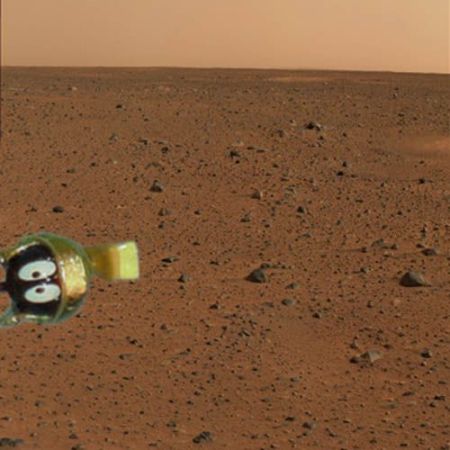 NASA's first picture from the planet Mars