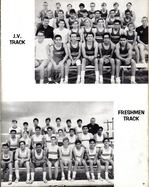 JV and Freshman Track Teams