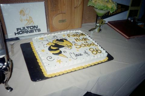 20th yr cake