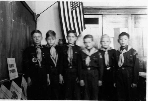 Alexander Street Elementary School Class of 1955 Reunion - Cubscouts