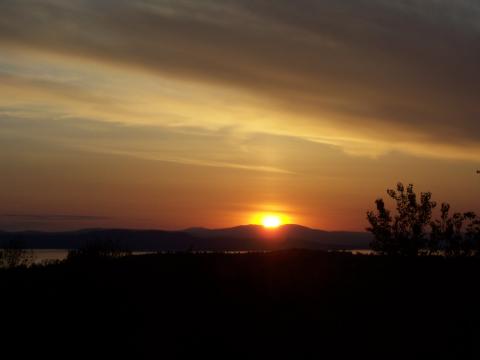 Sunset in Vermont