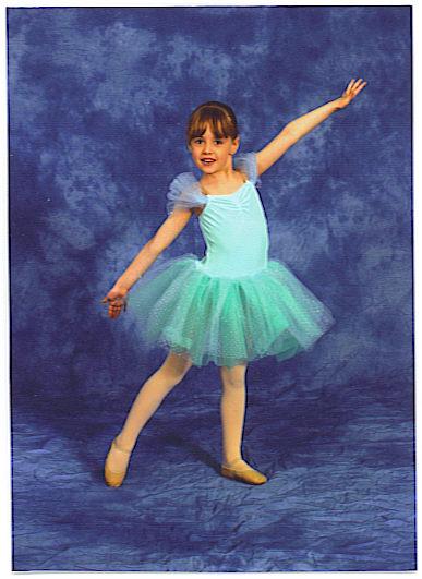 Stephanie 2007 Ballet Recital pose 2
