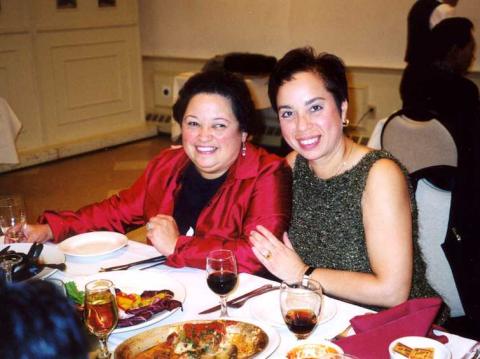 Celine Perea '67 & Nilda Soto