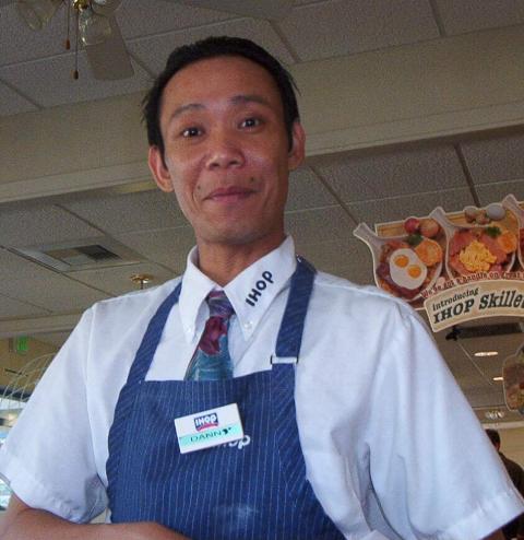 Danny our waiter at IHOP