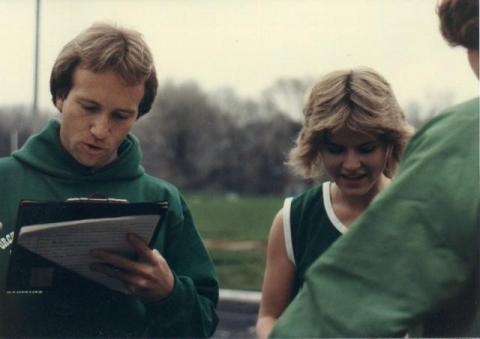 1983-84 Coach Kannewurf & Michelle