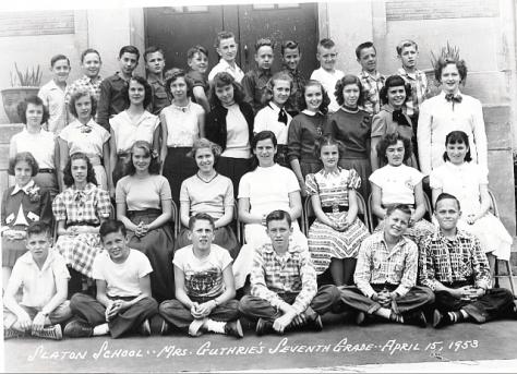 WF SLATON - SAMMY'S 7TH GRADE MRS. GUTHRIE APRIL 15, 1953