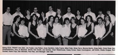 Swing Choir 1979-80