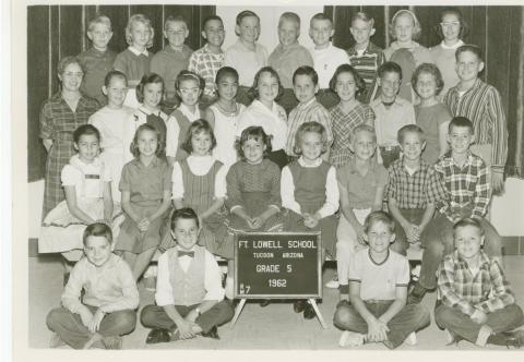 Mrs Muir Fifth Grade 1961 62