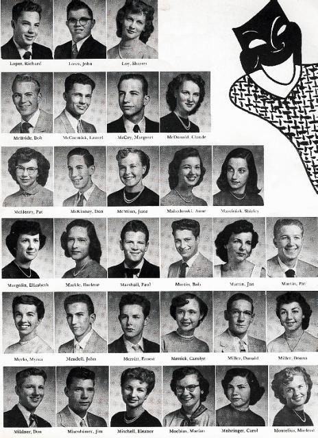 1954 Classmates L to Mo