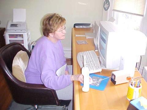 Hetty visiting Berry College 2003