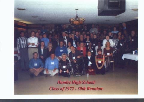 Hamlet High School Class of 1972 Reunion - Hamlet High 1972