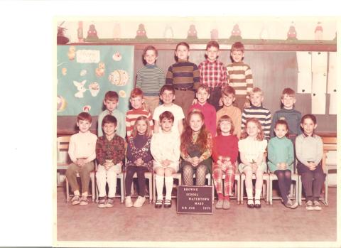 1st Grade Miss Slattery 1970