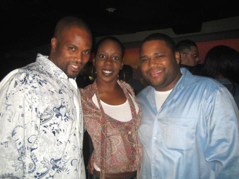 Chris Spencer, KimStacy & Anthony Anderson