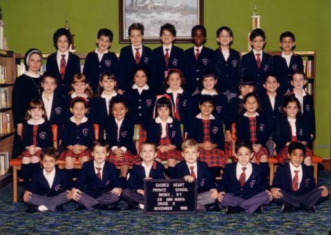 Grade 2 November 1986 Class Photo