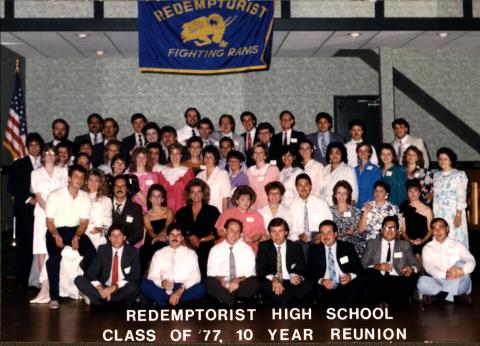 Redemptorist Boys/Girls High School Class of 1977 Reunion - 10 Yr Reunion June 20, 1987