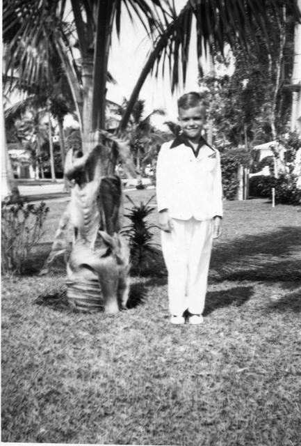 Mike Chaille at Easter 1949