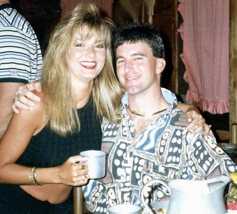 1997 Reunion. Susan and Kevin