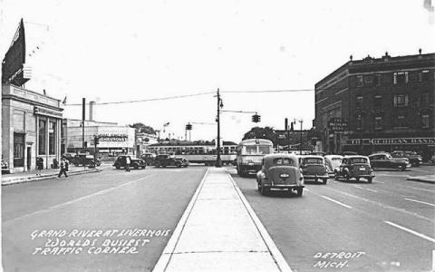 Streets near Mackenzie in early 40's