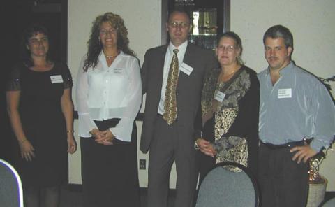 Joann, James & wife, Elizabeth & guest