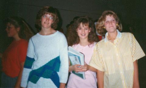End of school at CVJH 1987 #21