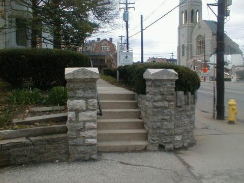 Steps to Rectory 3/30/03