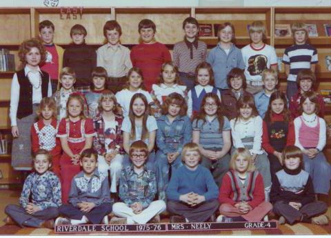 Mrs.Neely grade 4 1975-76