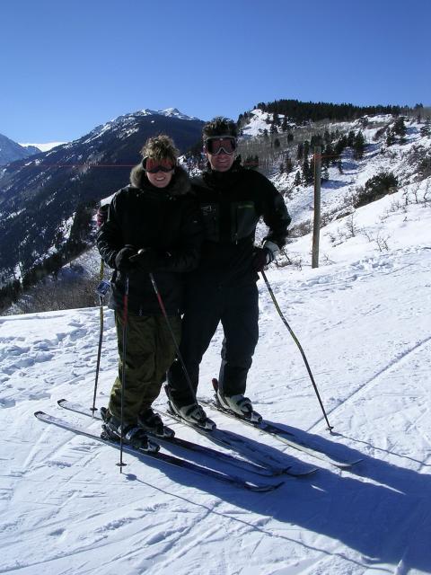 Skiing on Tiehack