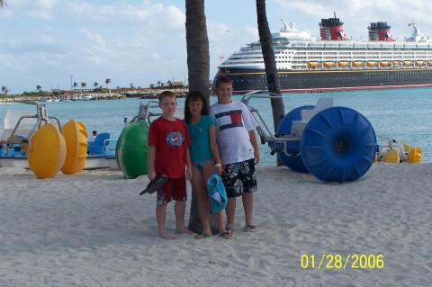 AJ, Ashlynn, & Jacob Disney Cruise 2006!