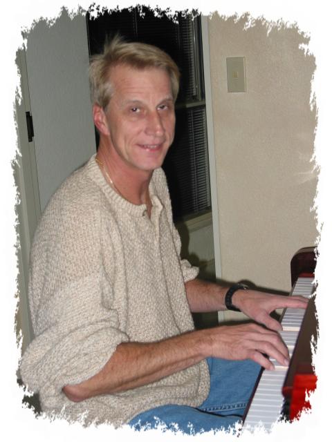 Steve at piano