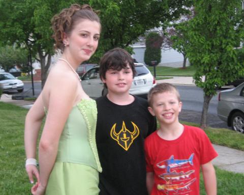 Courtney, Brandon, Danny