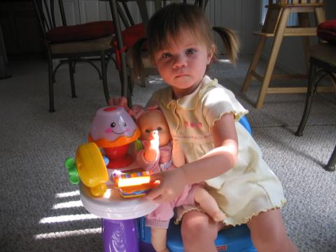 Lily again age 20 months