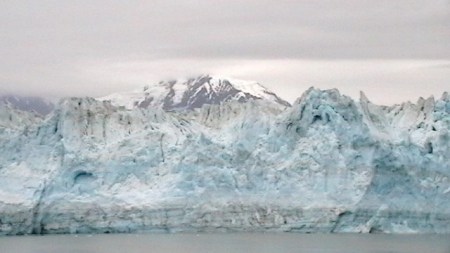 a small part of the Hubbard Glacier
