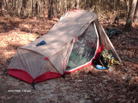 My backpacking tent