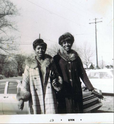 Shirley Tidwell and Ernestine Thomas