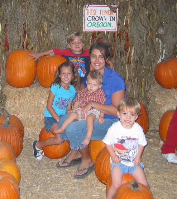 At the Pumpkin Patch