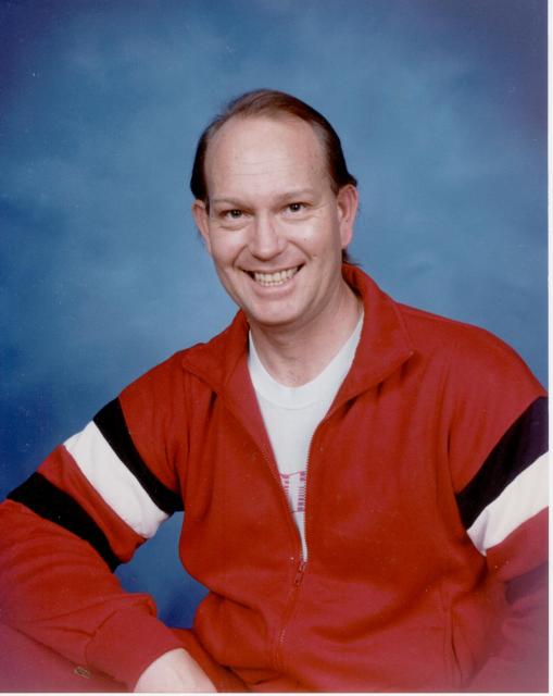 kurts pic in red running suit