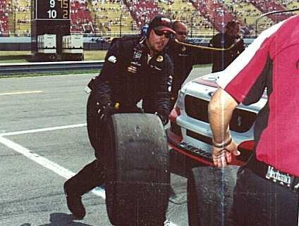 Pitstop during Nazareth race