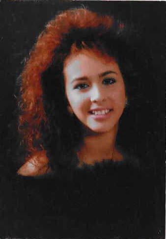 eighties hair-senior pic