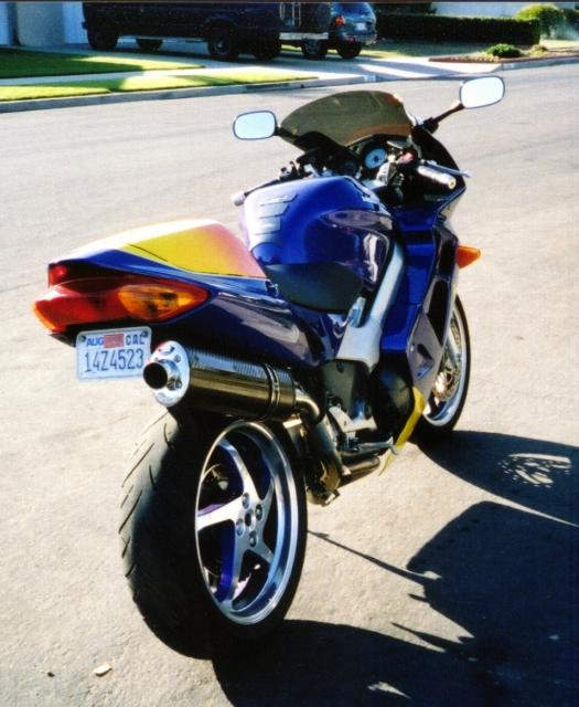 sexy behind of VFR800