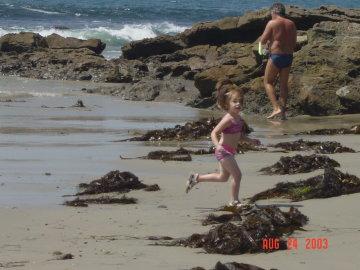 Leslie Enjoying The Beach