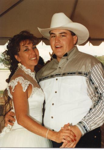 Chris and Mom at our wedding