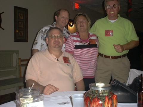 Danny, Phil, Barbara and David