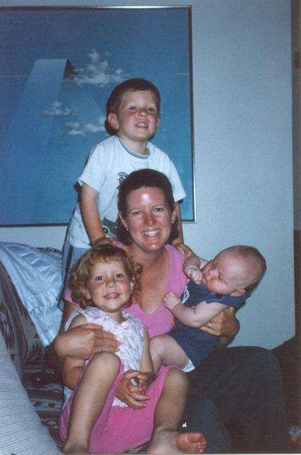 Hayden, Bailey, Katie(Momma) & Quincy