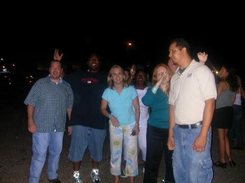 Tim, Jeff, Dayna, Liberty, Demetrius, Shawna, Lenny, & Shawna's husband