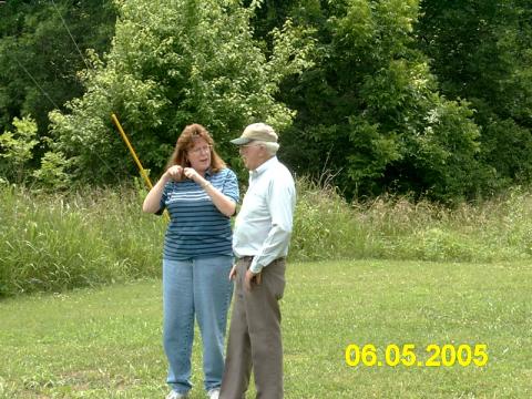 My wife Ellen & dad