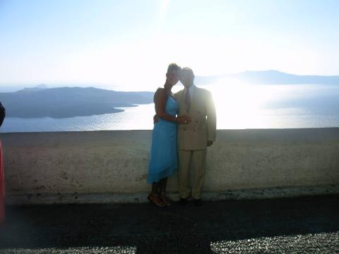 Ana & Bill -Santorini Greece 2006