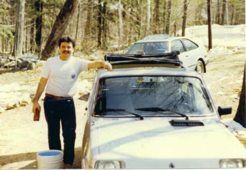 Bob & his La Car 1982